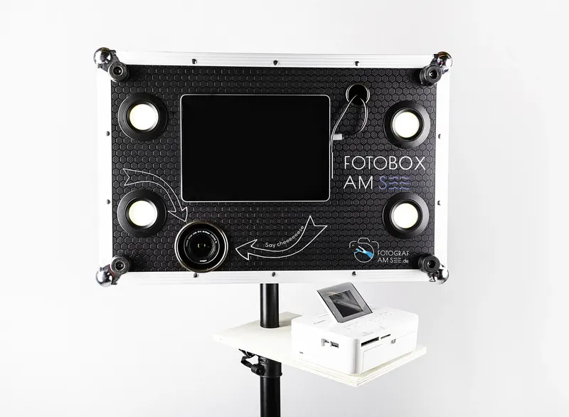 Die Fotobox am See mit Drucker